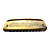  huang - (102-b) blues harp archaïsering boot harmonica 10 holes/20 tonen / aluminium kam