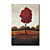  Hand-painted Landscape Oil Painting with Stretched Frame - Set of 2