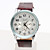  Men's Waterproof PU Analog Quartz Wrist Watch gz0009017 (Brown)
