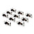  PBS-110-j2nb1 skydeknap til elektronik DIY (10 stykker en pack)