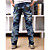  Mode Alle-matching nep oude jeans