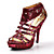  leer naaldhak sandalen party / avond schoenen met applique (meer kleuren)
