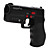  arme de poing scorpion lumière vii pour Wii (noir)