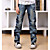  Mode Alle-matching nep oude jeans