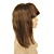  Full Lace 12 Inch 100% Human Hair Straight Hair Wig with Bang
