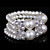  Fashion Ladies' Imitation Pearl Elastic Style Bracelet