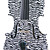  Kinglos - (HB-1307) 4/4 Fine-Zebras Design Solid Spruce Violin Outfit