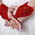  satin poignet des gants sans doigts (longueur de mariée plus de couleurs)