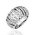  Gorgeous Rhinestone 18K Gold Joint Fashion Ring