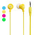  estilo sonriente en auriculares de botón (colores surtidos)