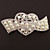  Gorgeous Rhinestone With Imitation Pearls Heart Wedding Ponytail Holders