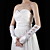  Satin Fingerless Elbow Length Bridal Gloves (More Colors)