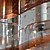  Modern Crystal Wall Light with 1 Light in Cubic Design