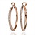  Schitterend collier legering hoepel oorbellen