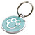  Dog Paw Style Dog Name Tag (Assorted Colors)