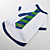  Blue Striped Cotton Shirt Tie for Dogs (XS-M, White)