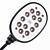  Mini Clip-On USB 12-LED Light (Black)