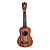  hanknn - (5210s) sapele sopran ukulele med gig bag / string / plukker