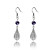  Figure Turandot Austrian Crystal In Real Platinum Plated Ladies' Earrings (More Colors)