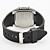  Men's Aviation Rubber Digital LED Wrist Watch with Box (Black)