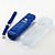  2-In-1 MotionPlus Remote Controller for Wii/Wii U with Silicon Case (Blue)