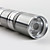  lachende haai ss-602 zaklamp met draagriem (zilver)