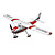  e-domodel mini-cessna182 2.4g 6ch rc avião (rtf)