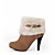  ruskind Stiletto Heel ankelstøvler / platform party / eveningshoes (flere farver)