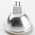  mr16 24-5050 SMD 3.5W 300lm 2800-3300K luce bianca calda ha condotto la lampadina spot (12v)