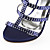  Satin Stiletto Heel Sandals Party / Evening Shoes With Rhinestone