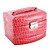  Semi-automatic Alligatoring Leatherette Ladies'Jewelry Box(More Colors)