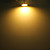  mr16 24-5050 SMD 3.5W 300lm 2800-3300K luce bianca calda ha condotto la lampadina spot (12v)