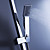  Contemporary Tub Shower Faucet with 8 inch Shower Head + Hand Shower