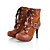  kunstleer naaldhak enkellaarsjes party / eveningshoes (meer kleuren)