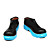 sapatos cosplay inspirados vocaloid miku-azul único decotado