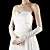  raso / pizzo lunghezza gomito senza dita con strass / appliques guanti da sposa (più colori)