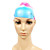  Rainbow Color Silicone Swim Cap