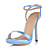  Silk Stiletto Heel Sandals Platform Wedding Shoes(More Colors)