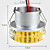  1W 90-100lm cristal verde de luz LED de techo Bombilla (85-265v)