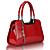  Fashion Contrast Color Crocodile Grain Tote