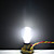  E27 2.5W 48x3528 SMD 120-160LM 6000-6500K Natural White Light LED Ball Bulb (220-240V)