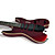  Derulo - (hovedløs) Linden el-guitar med taske / rem / picks / kabel / whammy bar / capo / stemmefløjte / adapter