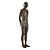  Black and Golden Python Pattern Lycra Zentai
