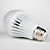  E27 9W 900LM 6000-6500K Natural White Light LED Ball Bulb (85-265V)