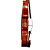  Violintine - (V20) 1/2 Professional-Grade Solid Spruce & 1-Piece Flame Maple Violin with Case/Bow