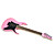  Derulo - (held-v7) els elektrische gitaar met tas / riem / picks / kabel / whammy bar