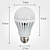  E27 9W 900LM 6000-6500K Natural White Light LED Ball Bulb (85-265V)