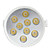 9W 810-900LM 3000-3500K Warm White Light LED Spot Bulb Track Light (85-265V)