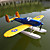  e domodel-hawkking 2.4g 6ch rc avião (PNP)