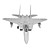  e domodel-f-15 2.4g 6ch rc avião (rtf)